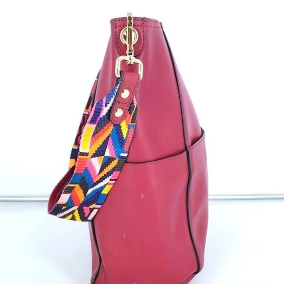 Bostanten Lotty Leather Hobo Bucket Tote Bag - Picture 3 of 12